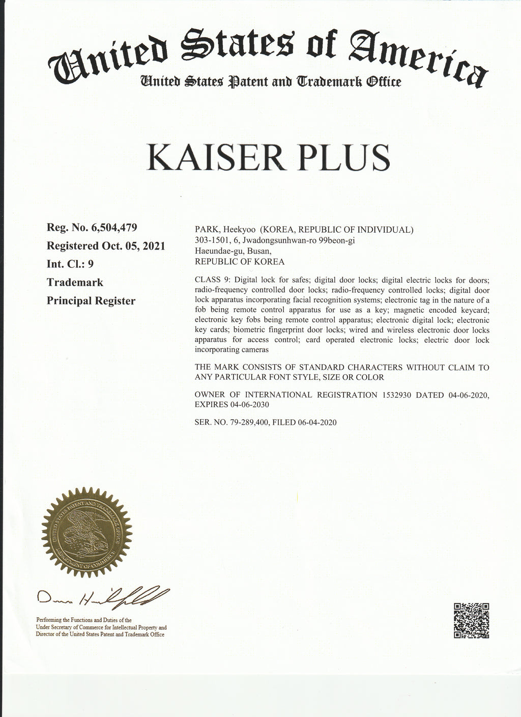[PUSHPULL] KAISER PLUS H7891XKK