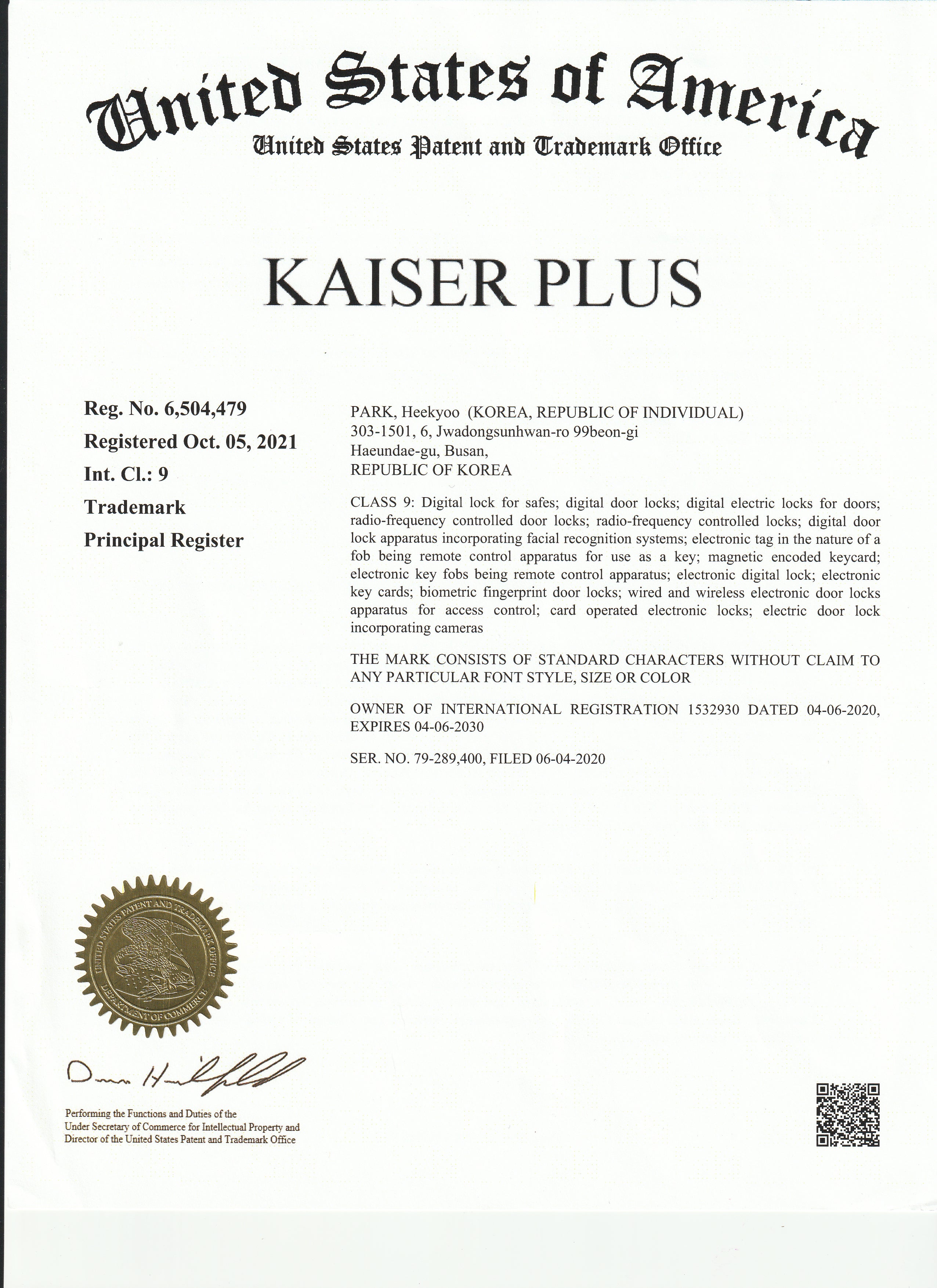 [PUSHPULL] KAISER PLUS H7891XKK