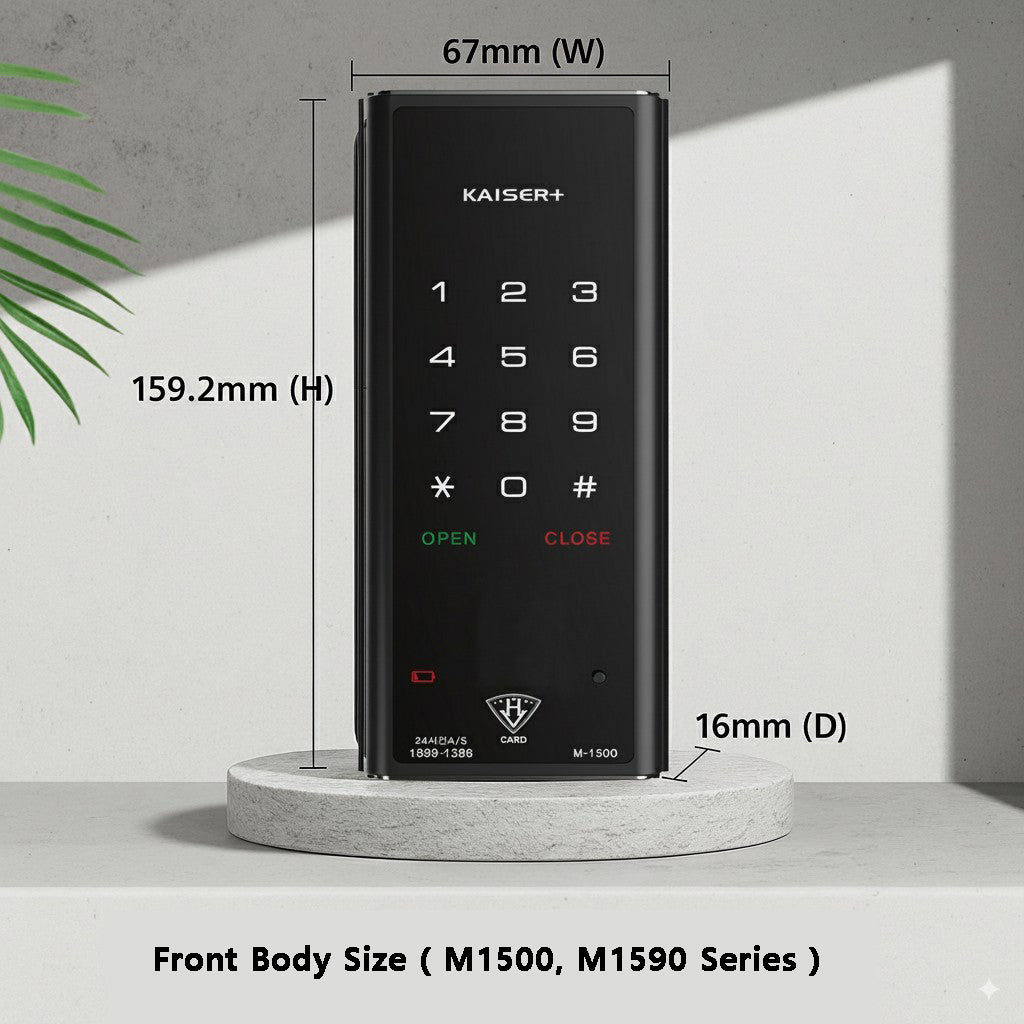 KAISER PLUS M1491GNK Digital Gate Lock (HDB Gate) (Copy)